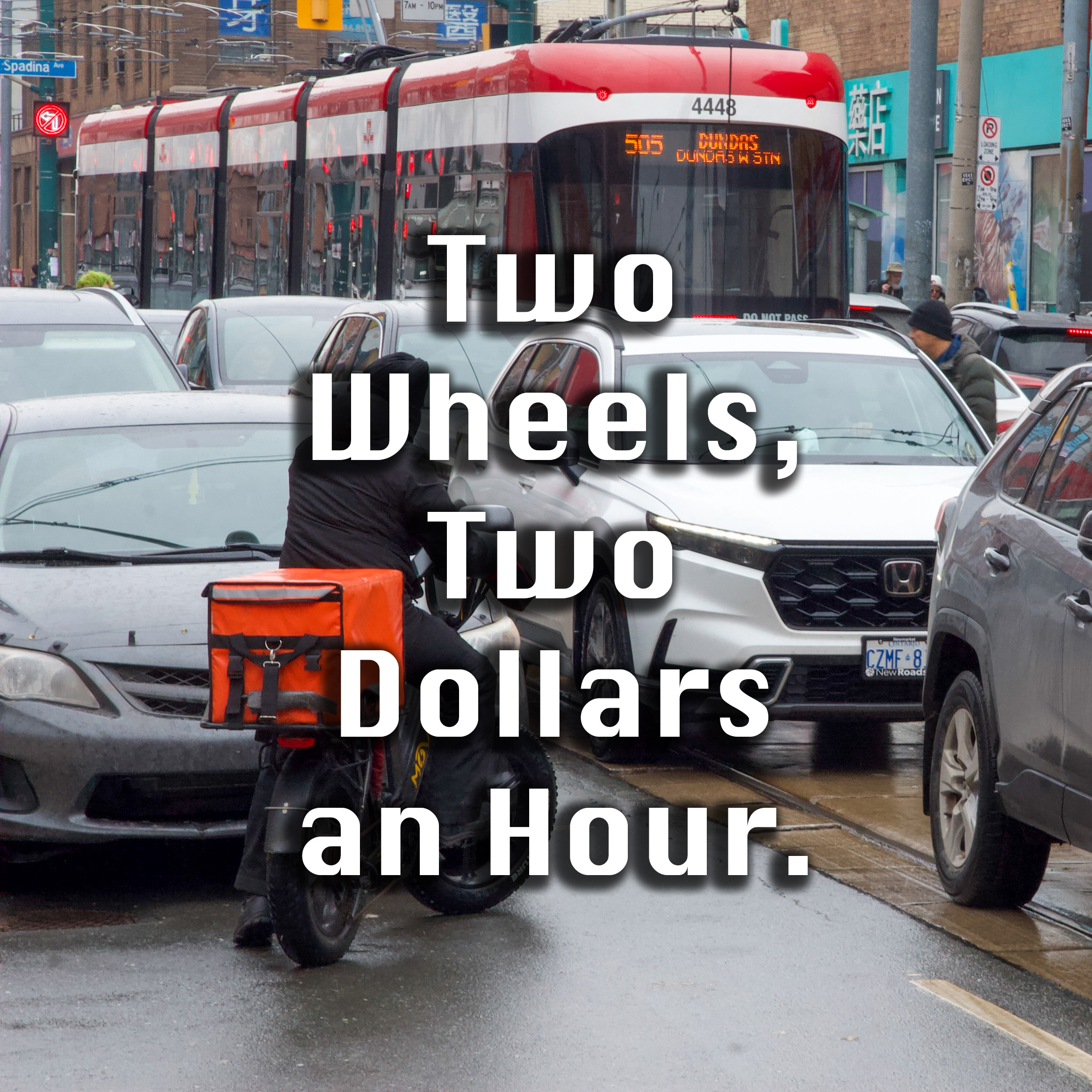 Two Wheels, Two Dollars an Hour: The Reality of App-Based Food Delivery